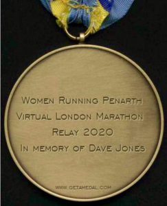 Engraved medal